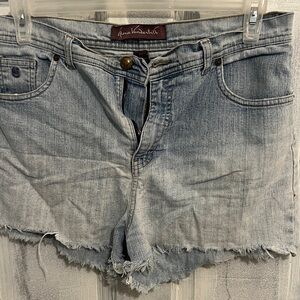 Gloria Vanderbilt Light Blue Jean Shorts